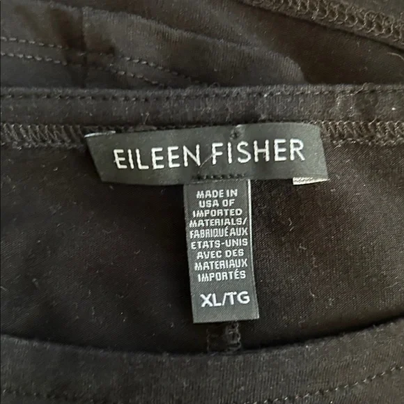Eileen Fisher Black Maxi Dress - Picture 4 of 5